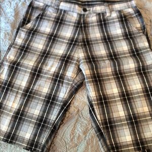 Plaid Shorts Sz 38” x 15 1/4”